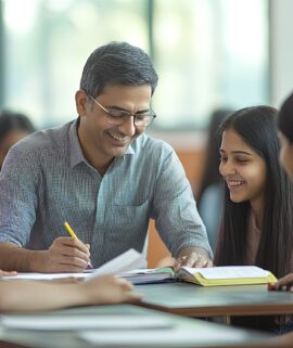 Indian Teachers and Indian students on Indian Teachers' Day