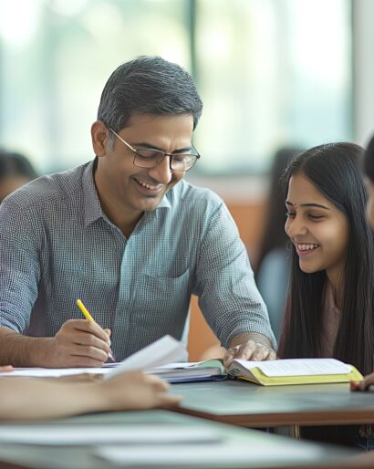 Indian Teachers and Indian students on Indian Teachers' Day