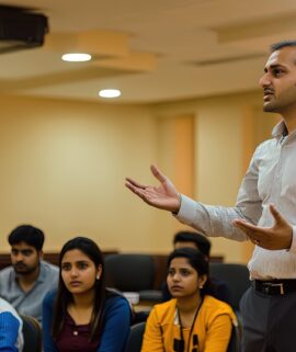 Indian Teachers and Indian students on Indian Teachers' Day