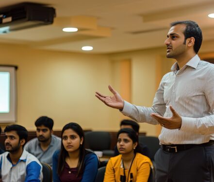 Indian Teachers and Indian students on Indian Teachers' Day